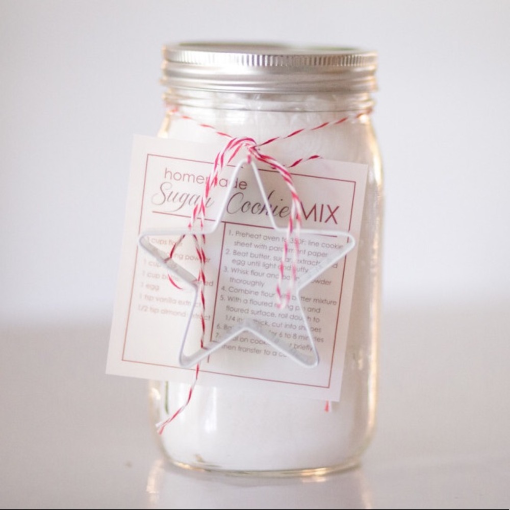 Sugar cookies in a jar!